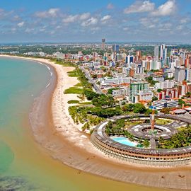 Tambau Strand Joao Pessoa Brasilien