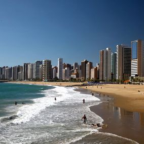 Strand Fortaleza Brasilien