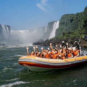 Foz do Iguacu falls gran aventura boat