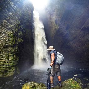 Trekking Chapada Diamantina Wasserfall