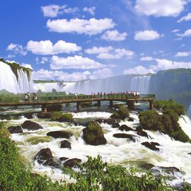 Foz do Iguacu Wasserfälle Plattform