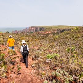 Wandern und Trecking Chapada dos Guimaraes Brasilien