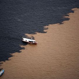 Meeting of the waters, Amazonas Manaus Brasilien